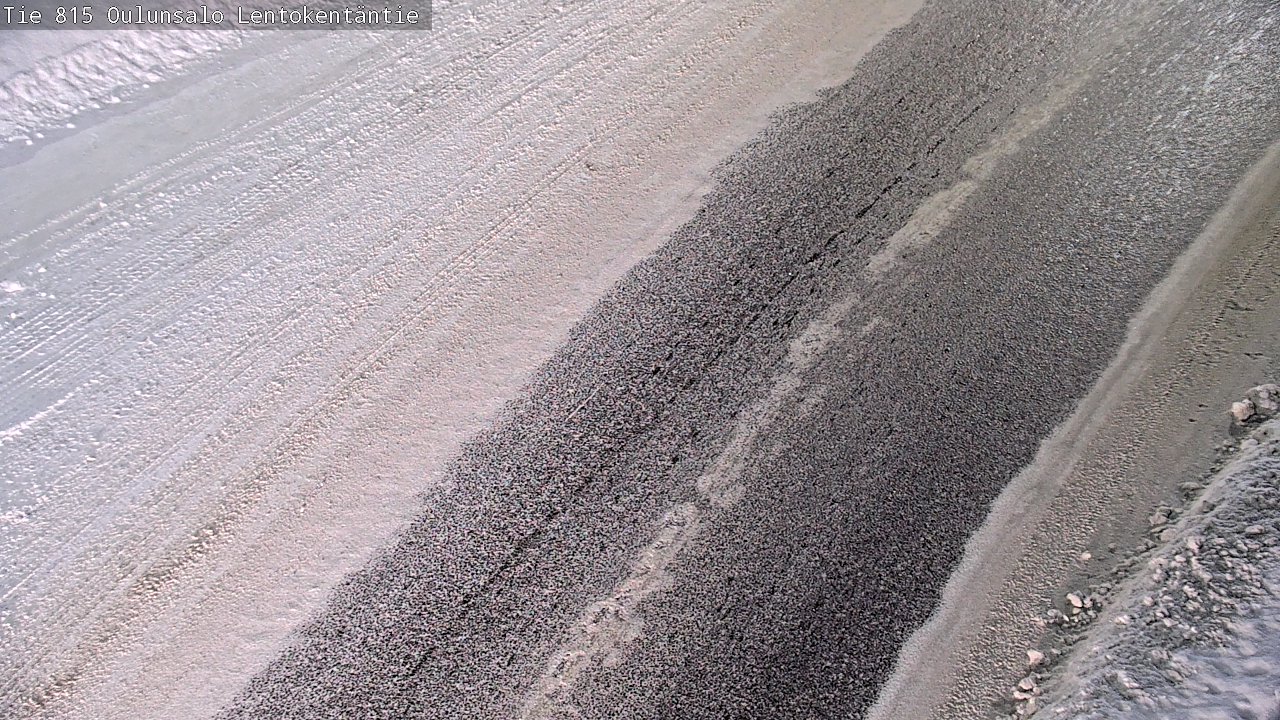 Weather Camera Image Road 816 Oulunsalo, Lentokentäntie, Oulu, Pohjois-Pohjanmaa