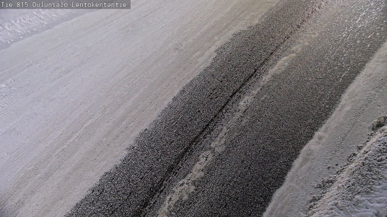 Weather Camera Image Road 816 Oulunsalo, Lentokentäntie, Oulu, Pohjois-Pohjanmaa