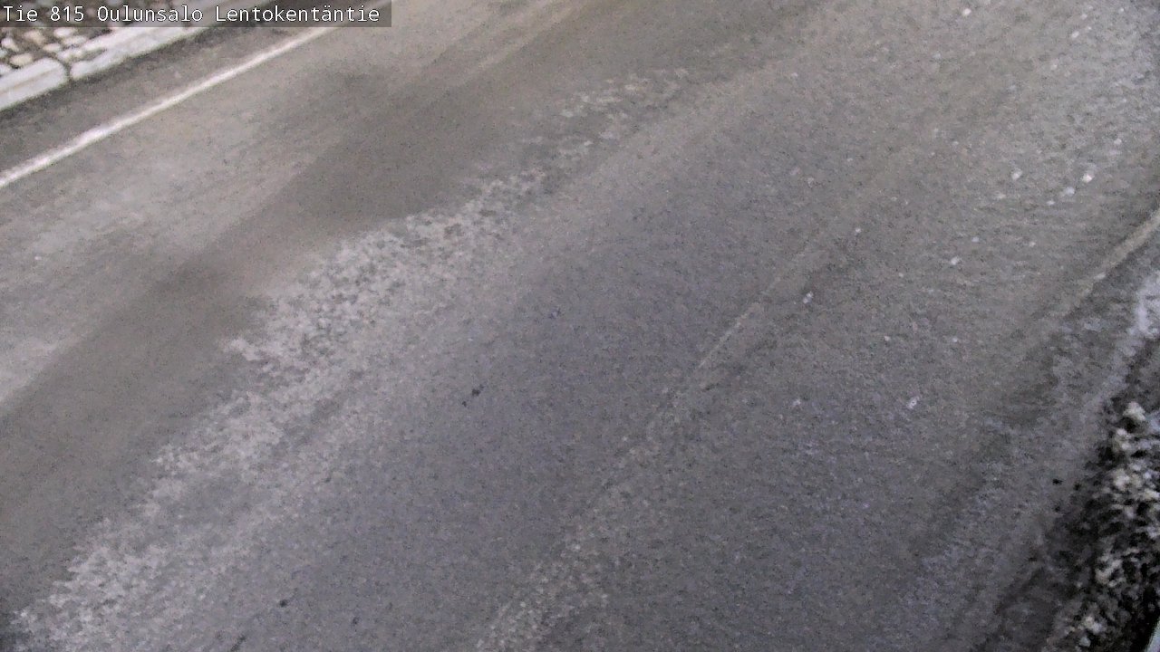 Weather Camera Image Road 816 Oulunsalo, Lentokentäntie, Oulu, Pohjois-Pohjanmaa