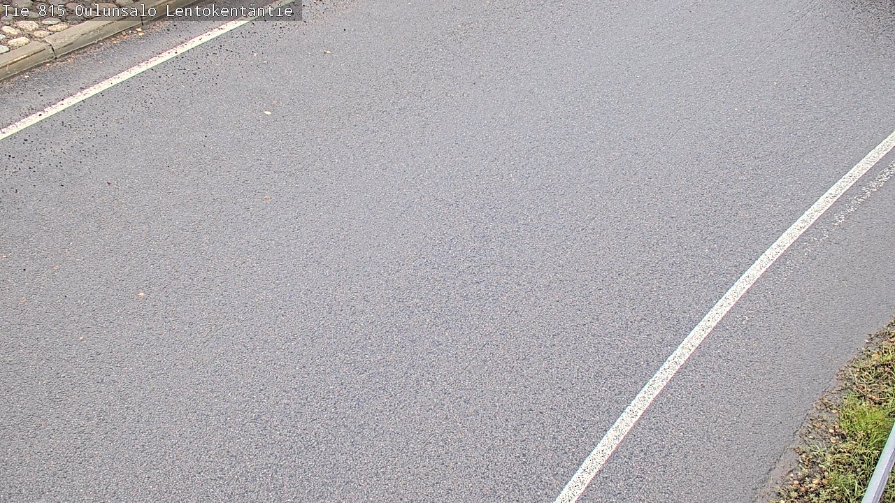 Weather Camera Image Väg 816 Uleåsalo, Lentokentäntie, Oulu, Pohjois-Pohjanmaa