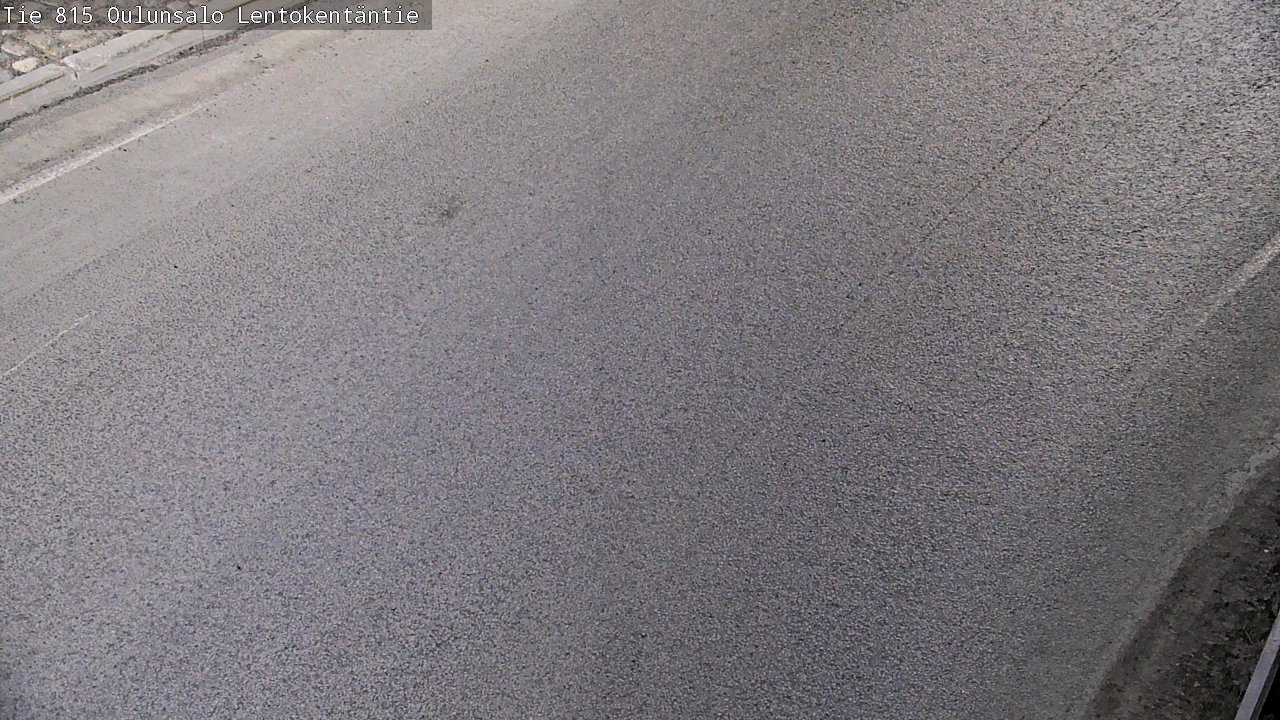 Weather Camera Image Road 816 Oulunsalo, Lentokentäntie, Oulu, Pohjois-Pohjanmaa