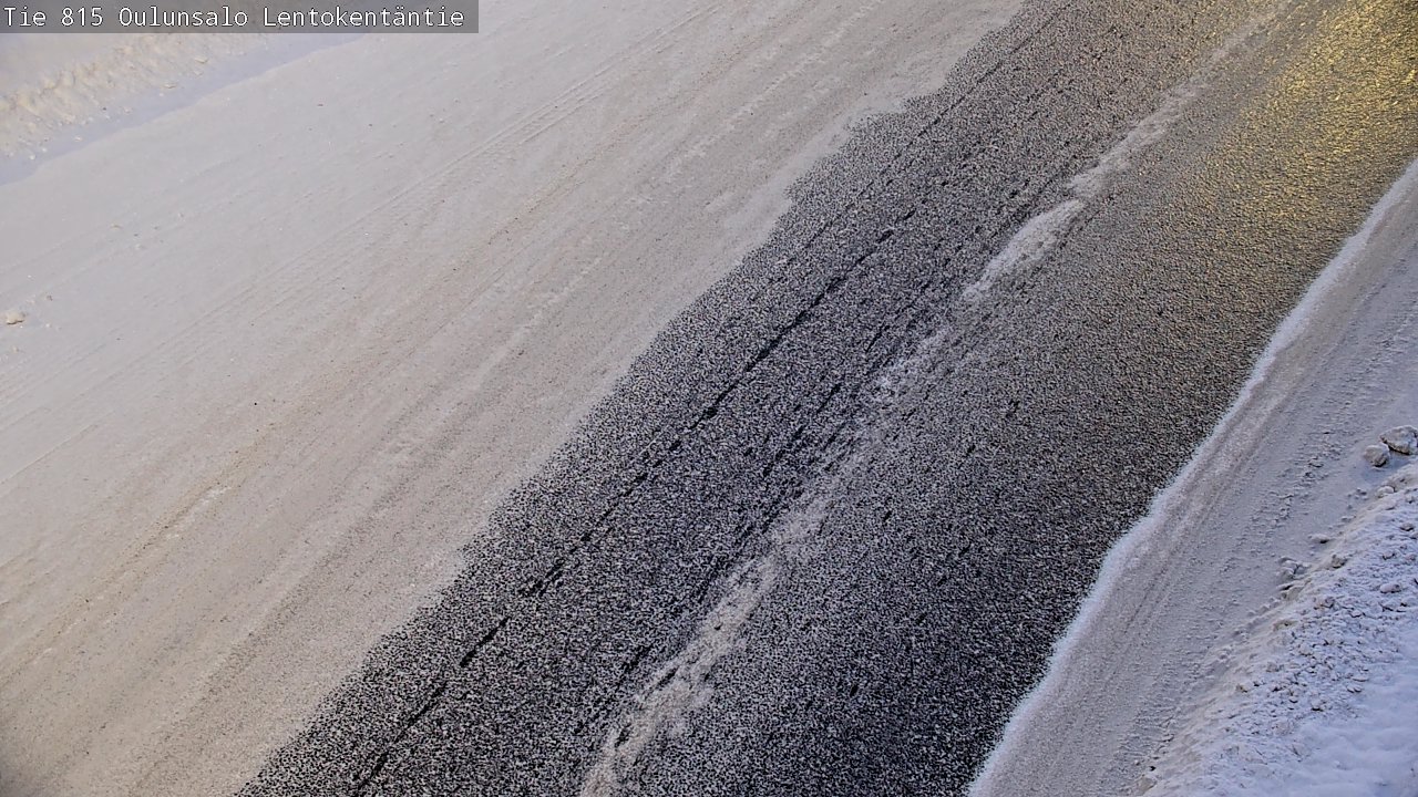 Kelikamerat Kuva Tie 816 Oulunsalo, Lentokentäntie, Oulu, Pohjois-Pohjanmaa