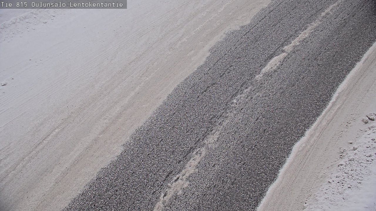 Kelikamerat Kuva Tie 816 Oulunsalo, Lentokentäntie, Oulu, Pohjois-Pohjanmaa