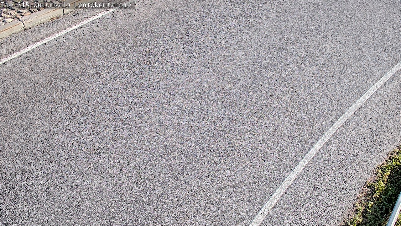 Weather Camera Image Road 816 Oulunsalo, Lentokentäntie, Oulu, Pohjois-Pohjanmaa