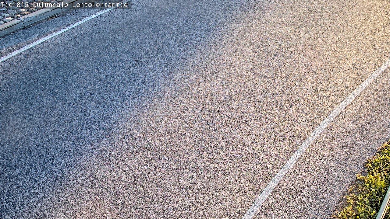 Weather Camera Image Road 816 Oulunsalo, Lentokentäntie, Oulu, Pohjois-Pohjanmaa