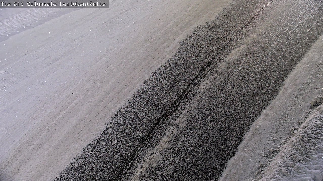 Weather Camera Image Road 816 Oulunsalo, Lentokentäntie, Oulu, Pohjois-Pohjanmaa