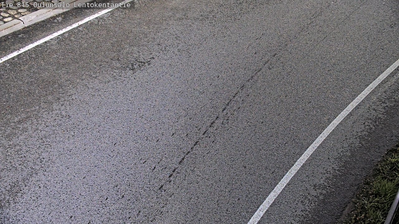 Weather Camera Image Väg 816 Uleåsalo, Lentokentäntie, Oulu, Pohjois-Pohjanmaa
