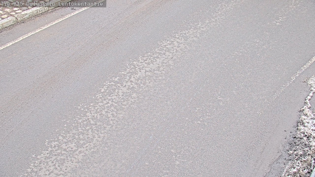 Kelikamerat Kuva Tie 816 Oulunsalo, Lentokentäntie, Oulu, Pohjois-Pohjanmaa