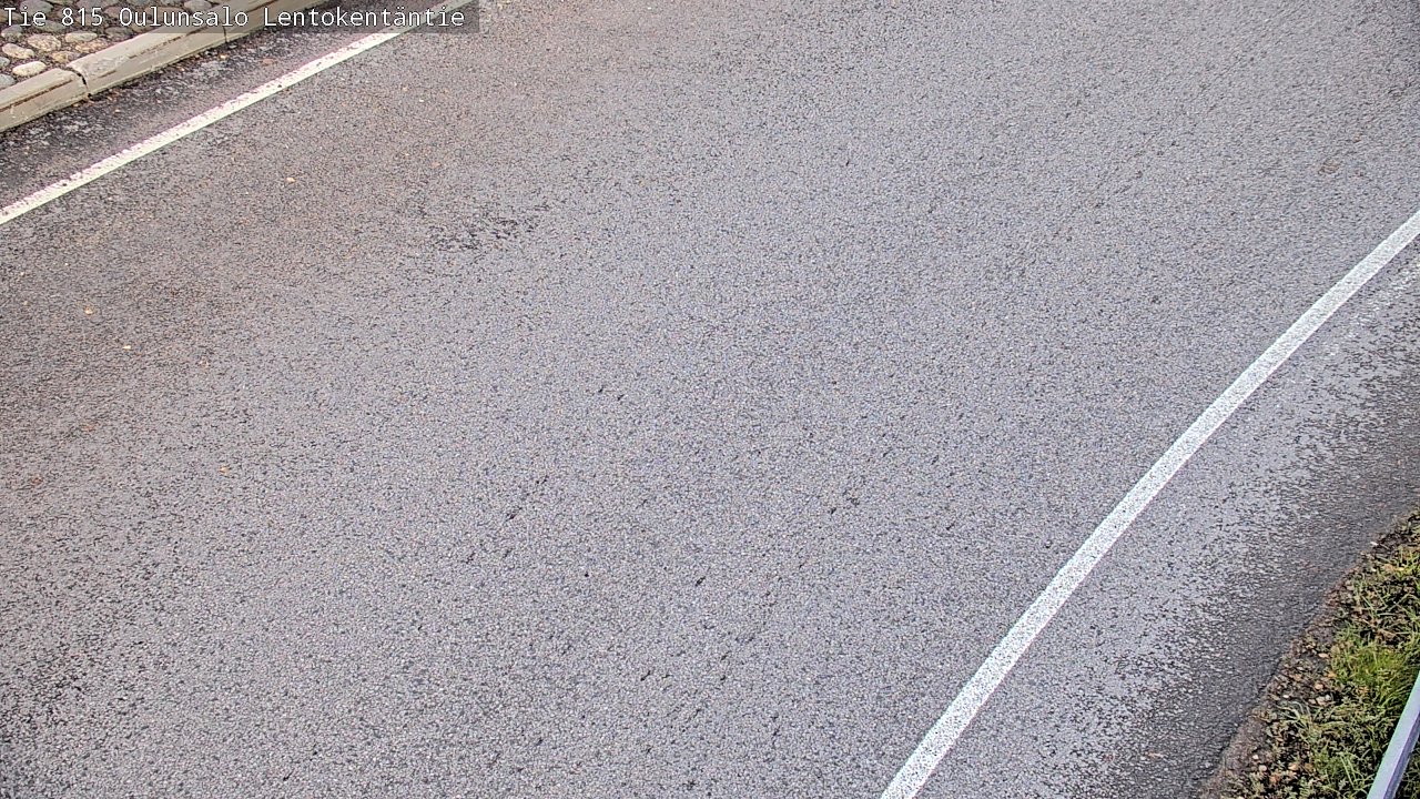 Weather Camera Image Väg 816 Uleåsalo, Lentokentäntie, Oulu, Pohjois-Pohjanmaa