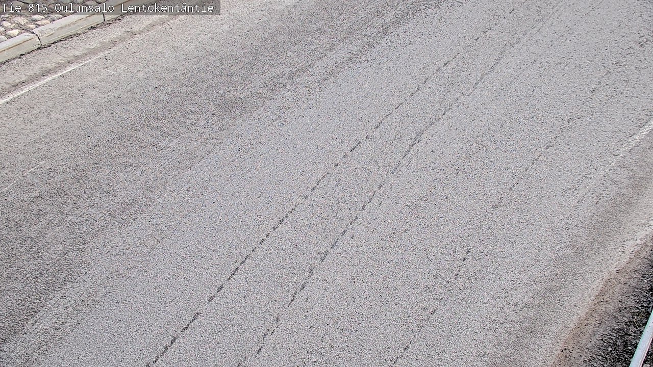Weather Camera Image Väg 816 Uleåsalo, Lentokentäntie, Oulu, Pohjois-Pohjanmaa