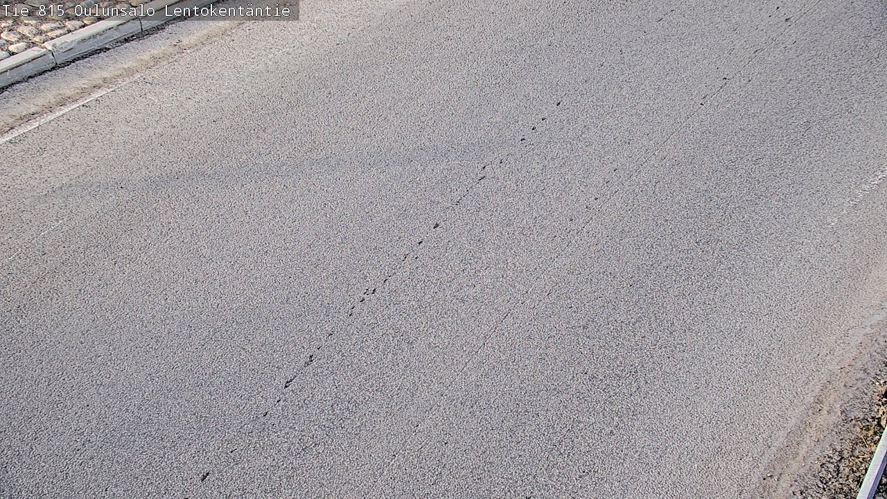 Weather Camera Image Väg 816 Uleåsalo, Lentokentäntie, Oulu, Pohjois-Pohjanmaa