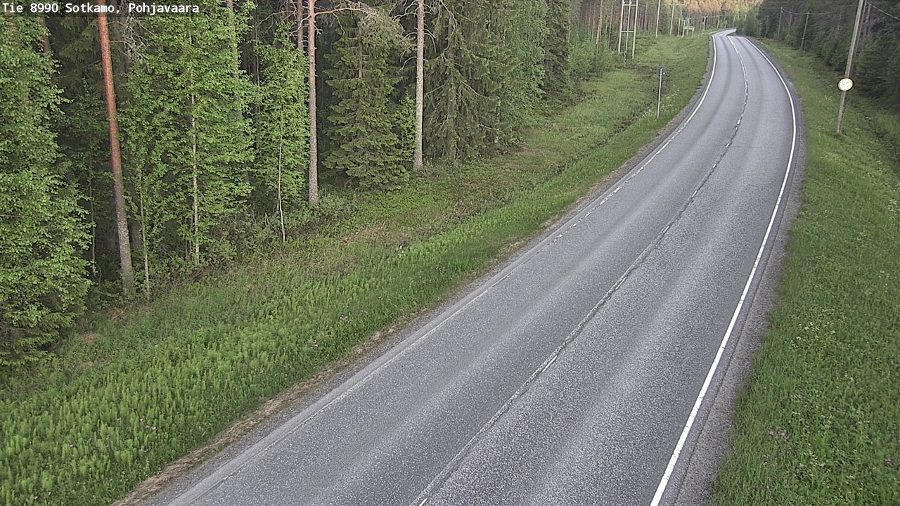 Kelikamerat Kuva Tie 8990 Sotkamo, Pohjavaara, Sotkamo, Kainuu