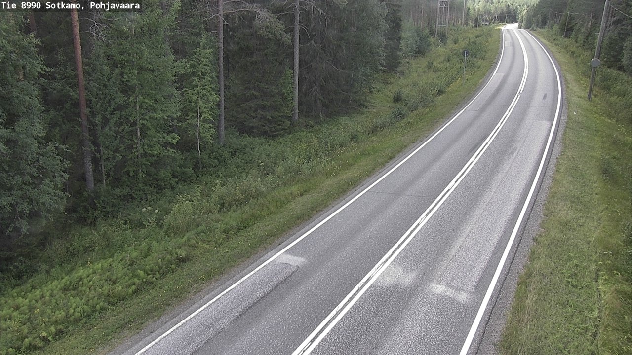 Kelikamerat Kuva Tie 8990 Sotkamo, Pohjavaara, Sotkamo, Kainuu