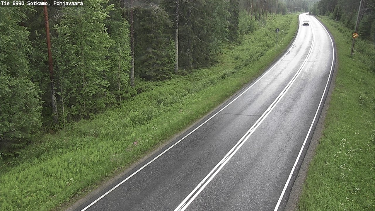 Kelikamerat Kuva Tie 8990 Sotkamo, Pohjavaara, Sotkamo, Kainuu