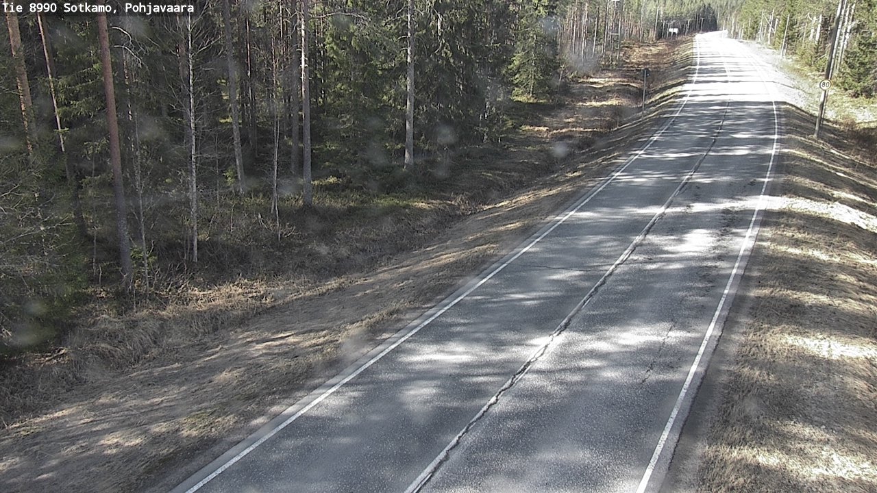 Kelikamerat Kuva Tie 8990 Sotkamo, Pohjavaara, Sotkamo, Kainuu