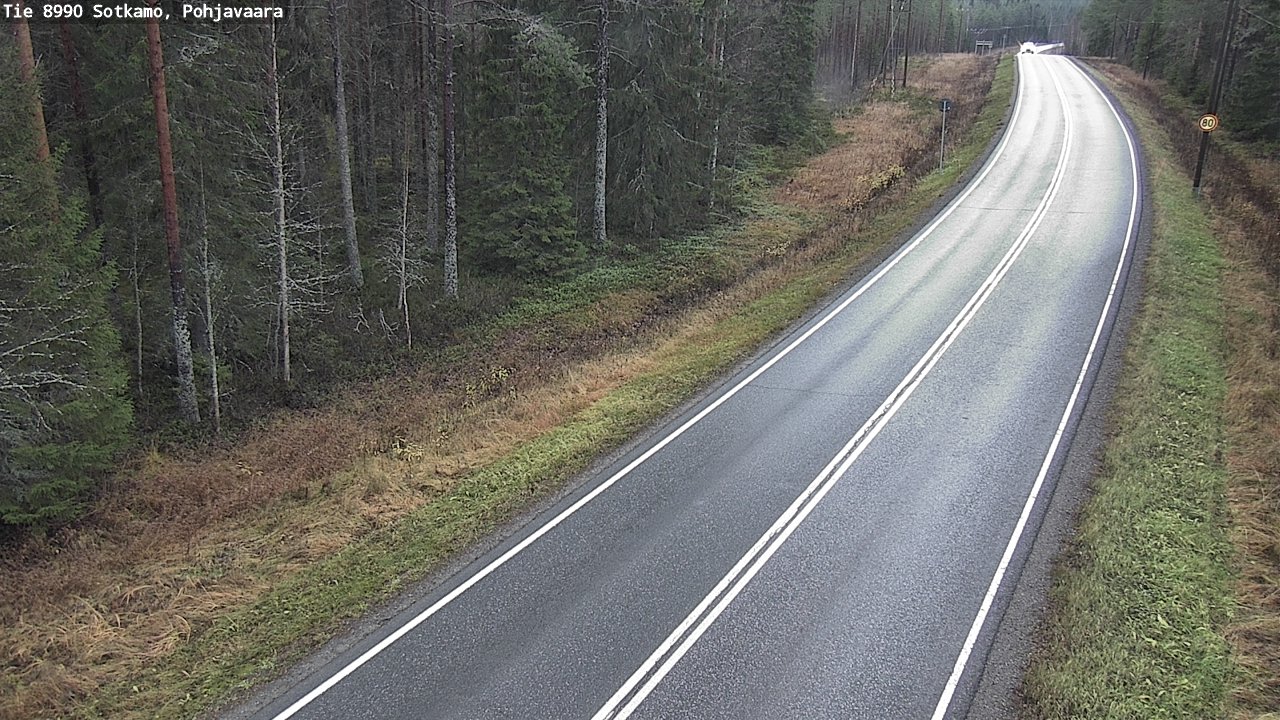 Kelikamerat Kuva Tie 8990 Sotkamo, Pohjavaara, Sotkamo, Kainuu