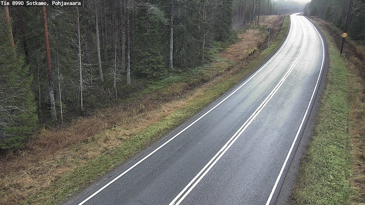 Kelikamerat Kuva Tie 8990 Sotkamo, Pohjavaara, Sotkamo, Kainuu