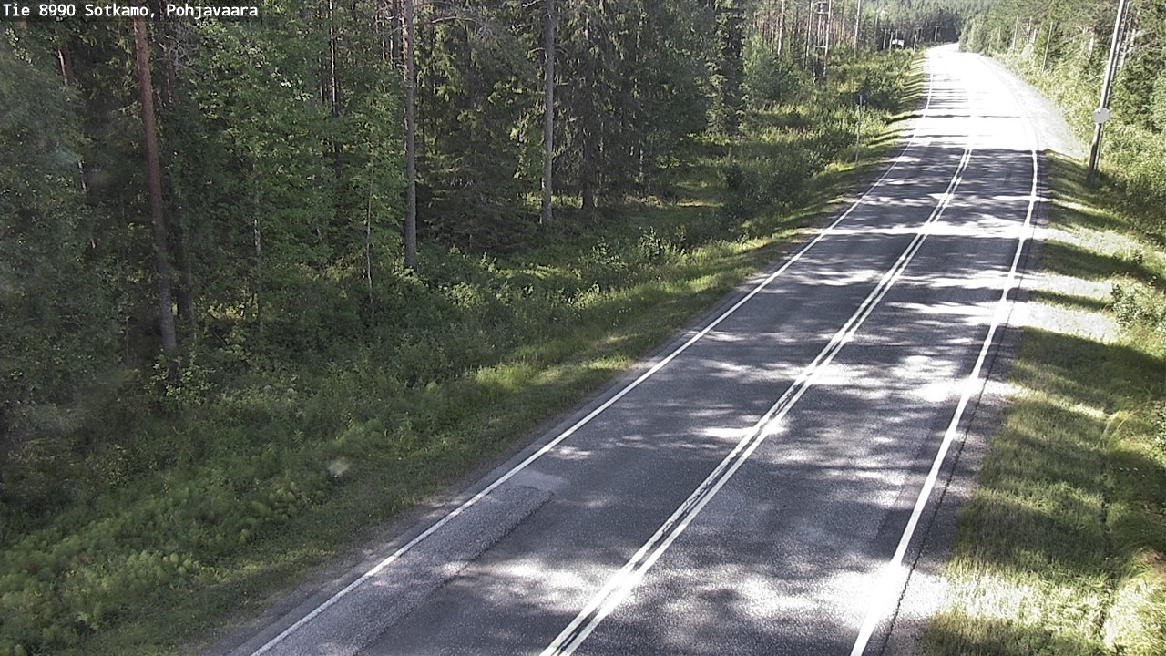 Kelikamerat Kuva Tie 8990 Sotkamo, Pohjavaara, Sotkamo, Kainuu