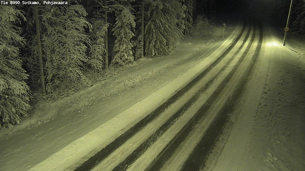 Kelikamerat Kuva Tie 8990 Sotkamo, Pohjavaara, Sotkamo, Kainuu