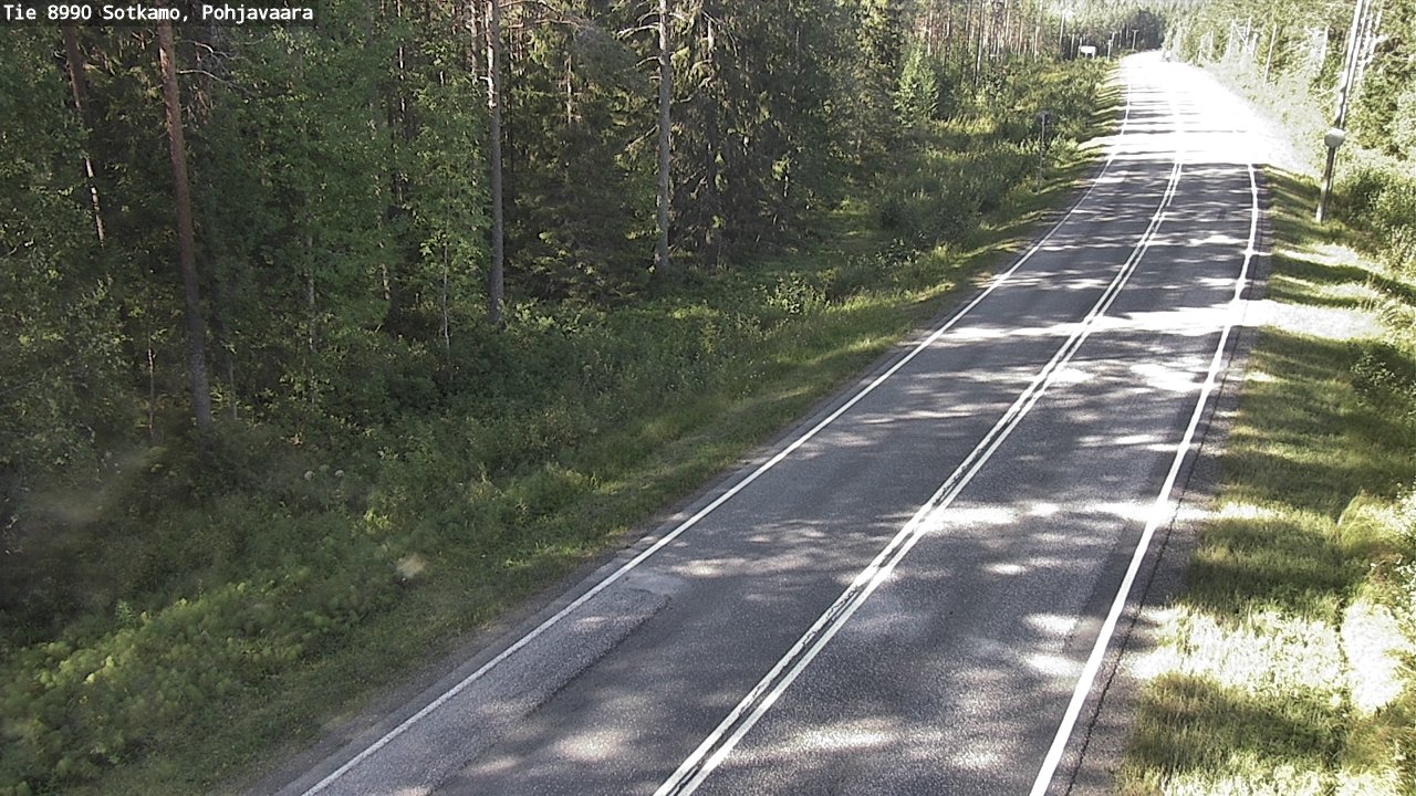 Kelikamerat Kuva Tie 8990 Sotkamo, Pohjavaara, Sotkamo, Kainuu