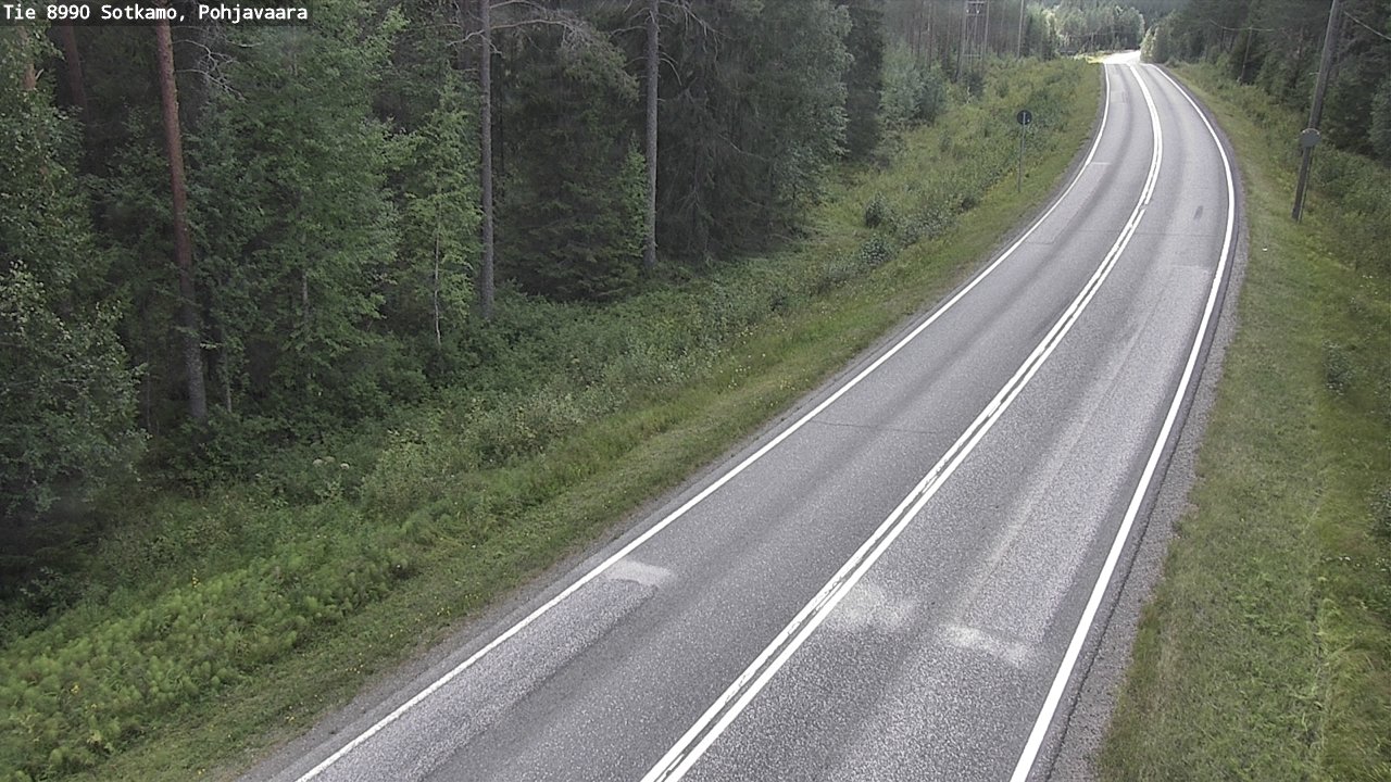 Kelikamerat Kuva Tie 8990 Sotkamo, Pohjavaara, Sotkamo, Kainuu