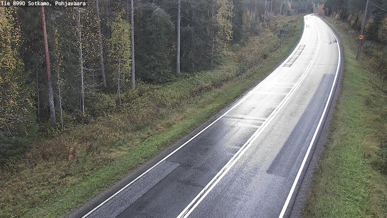Kelikamerat Kuva Tie 8990 Sotkamo, Pohjavaara, Sotkamo, Kainuu