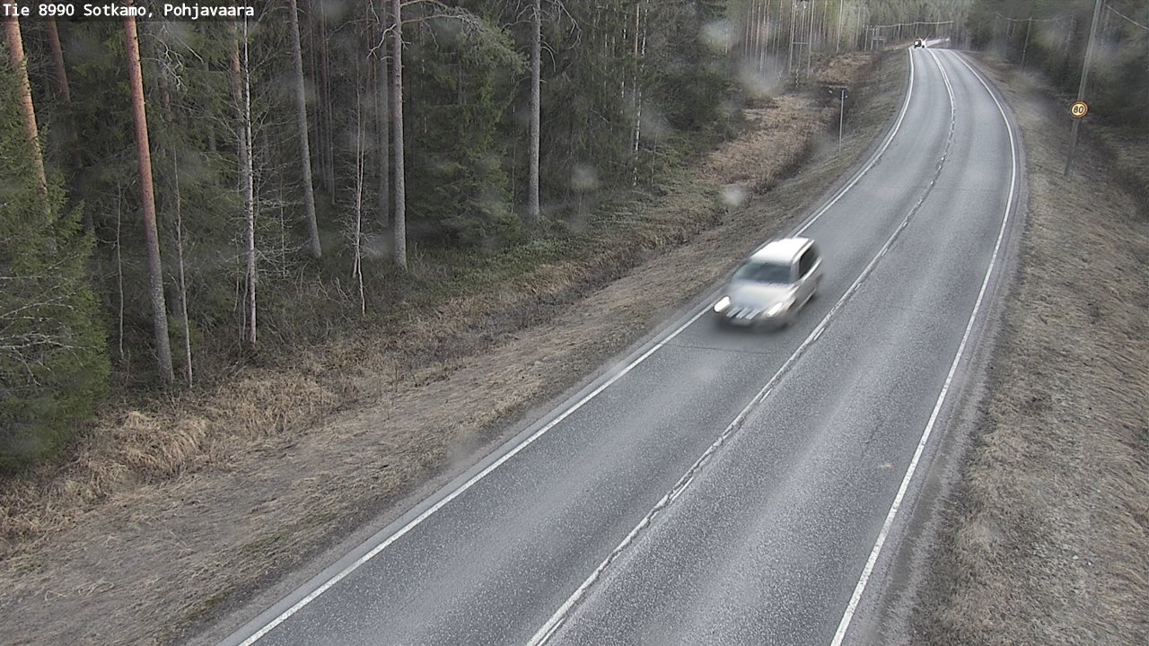 Kelikamerat Kuva Tie 8990 Sotkamo, Pohjavaara, Sotkamo, Kainuu
