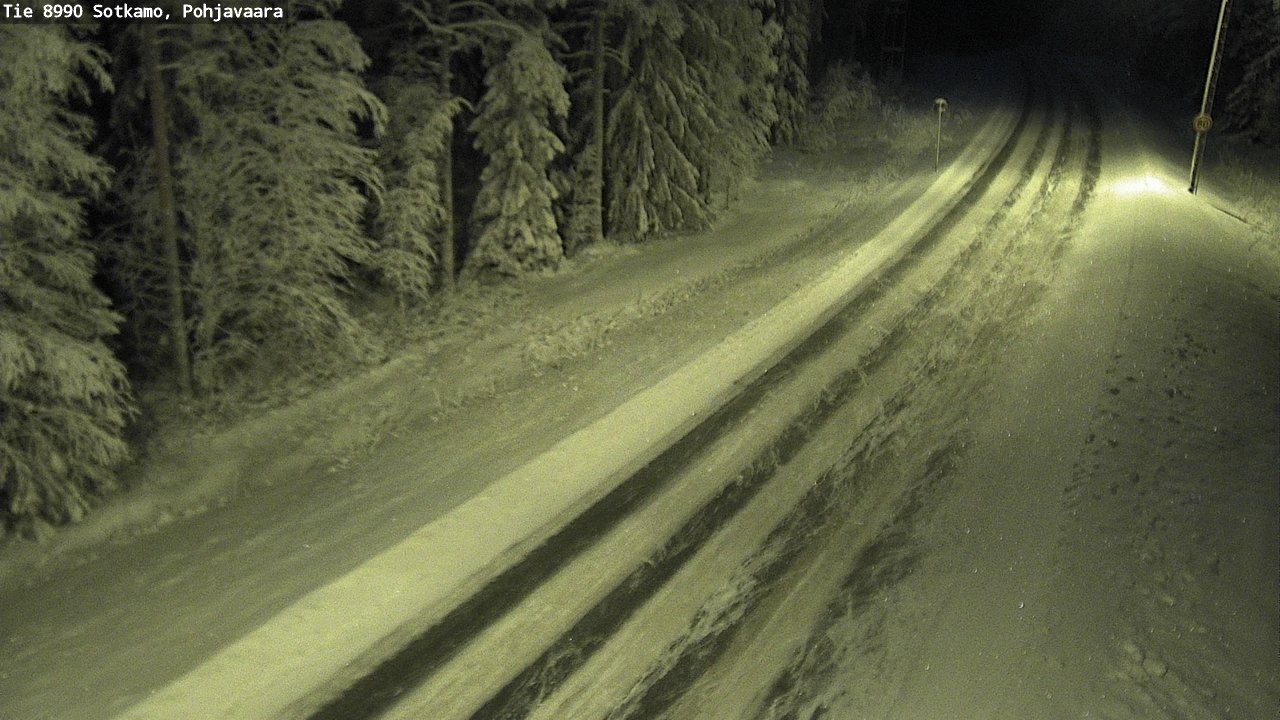 Kelikamerat Kuva Tie 8990 Sotkamo, Pohjavaara, Sotkamo, Kainuu