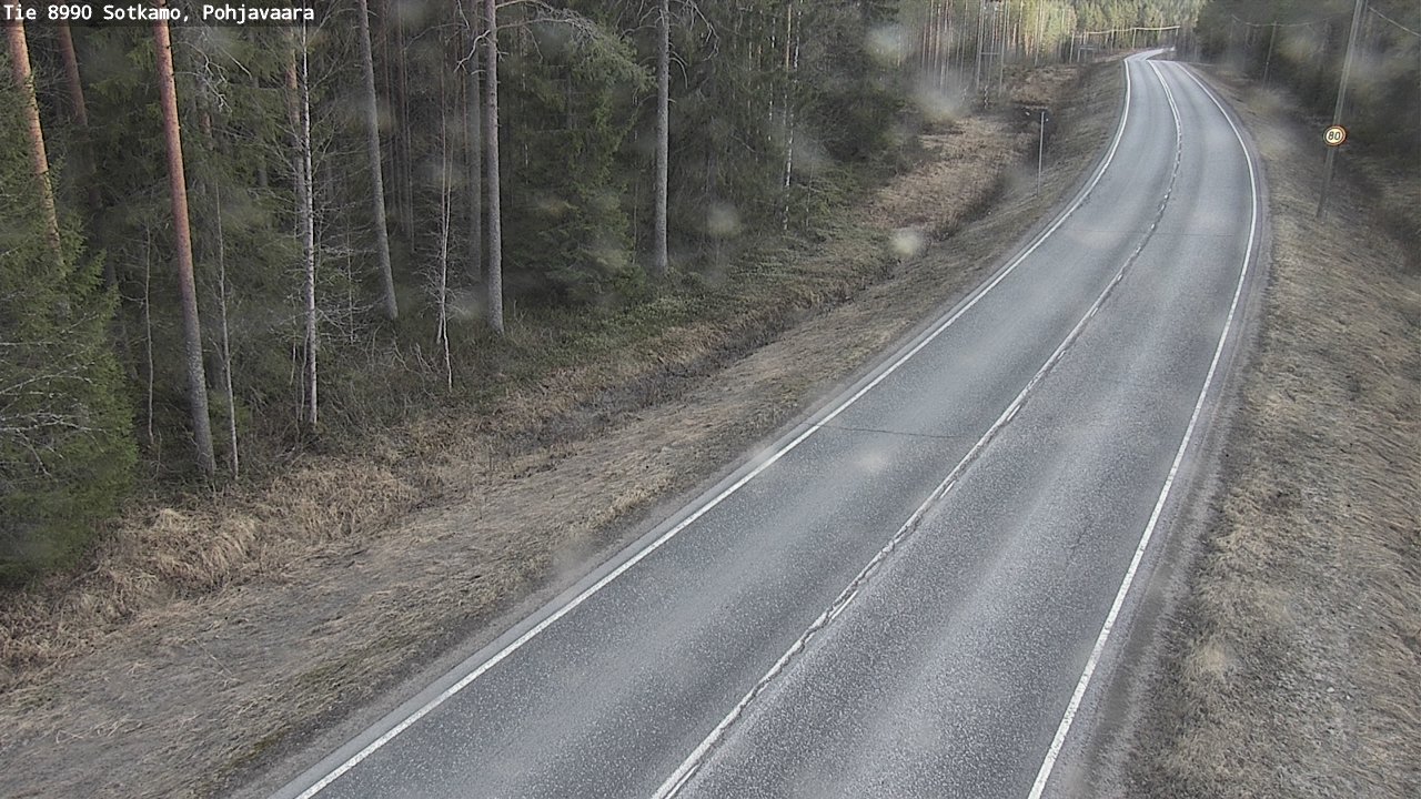 Kelikamerat Kuva Tie 8990 Sotkamo, Pohjavaara, Sotkamo, Kainuu