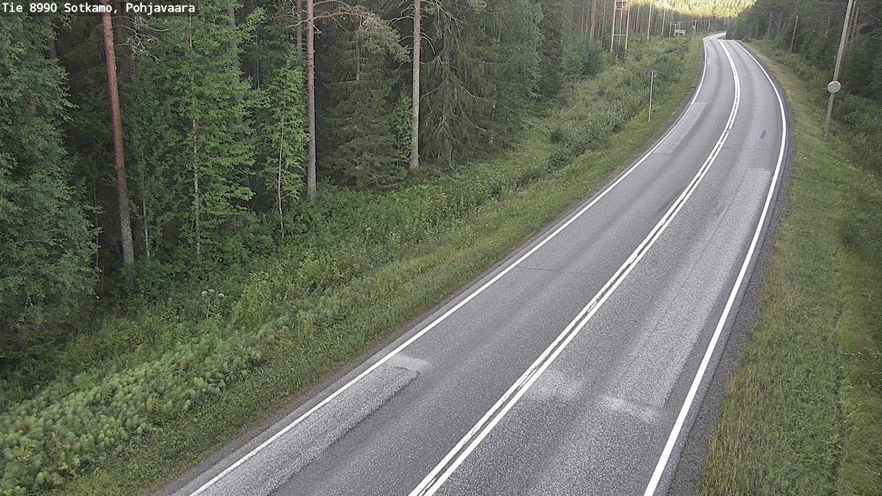 Kelikamerat Kuva Tie 8990 Sotkamo, Pohjavaara, Sotkamo, Kainuu