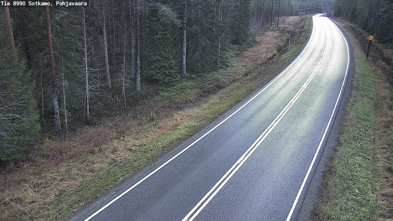 Kelikamerat Kuva Tie 8990 Sotkamo, Pohjavaara, Sotkamo, Kainuu