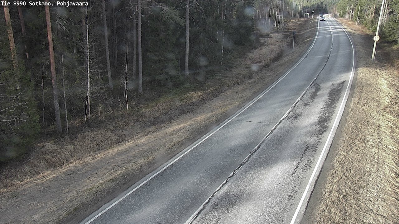 Kelikamerat Kuva Tie 8990 Sotkamo, Pohjavaara, Sotkamo, Kainuu