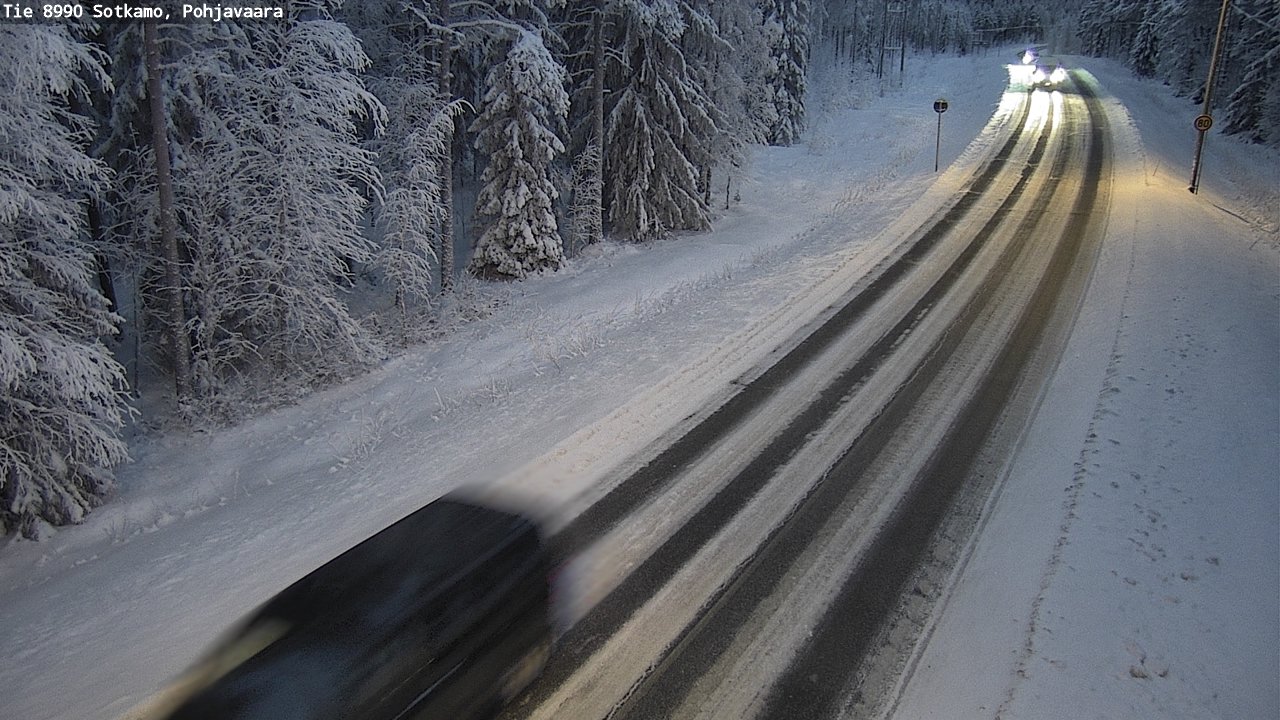 Kelikamerat Kuva Tie 8990 Sotkamo, Pohjavaara, Sotkamo, Kainuu
