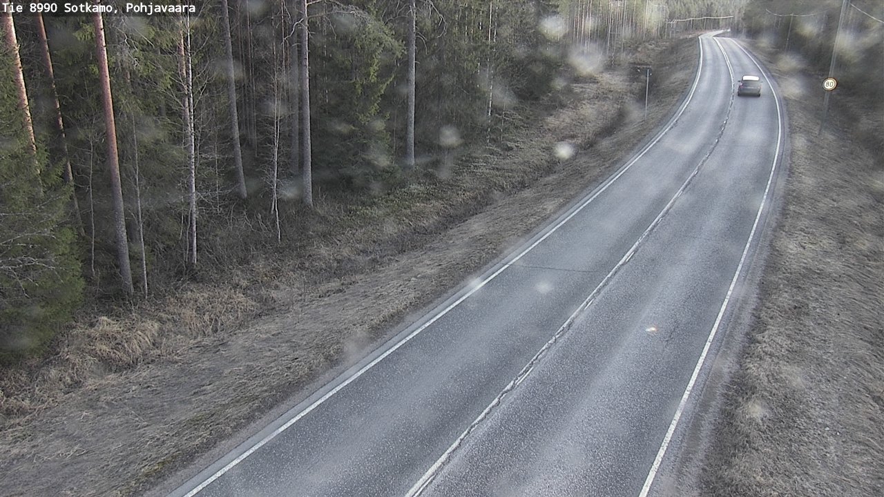 Kelikamerat Kuva Tie 8990 Sotkamo, Pohjavaara, Sotkamo, Kainuu