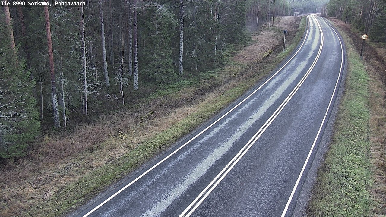 Kelikamerat Kuva Tie 8990 Sotkamo, Pohjavaara, Sotkamo, Kainuu