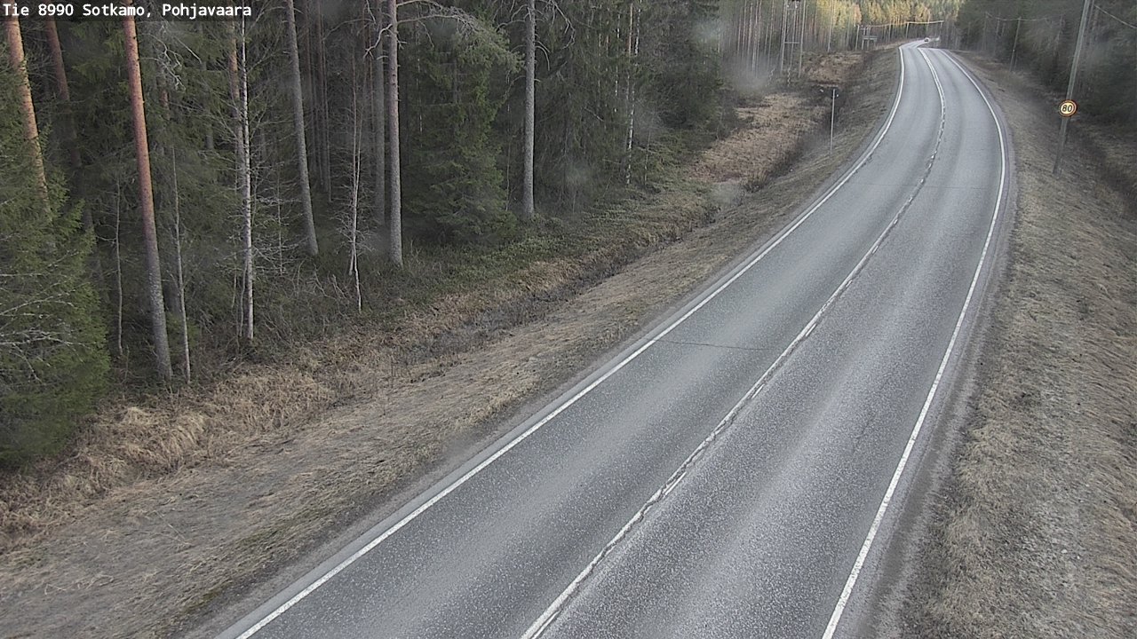 Kelikamerat Kuva Tie 8990 Sotkamo, Pohjavaara, Sotkamo, Kainuu