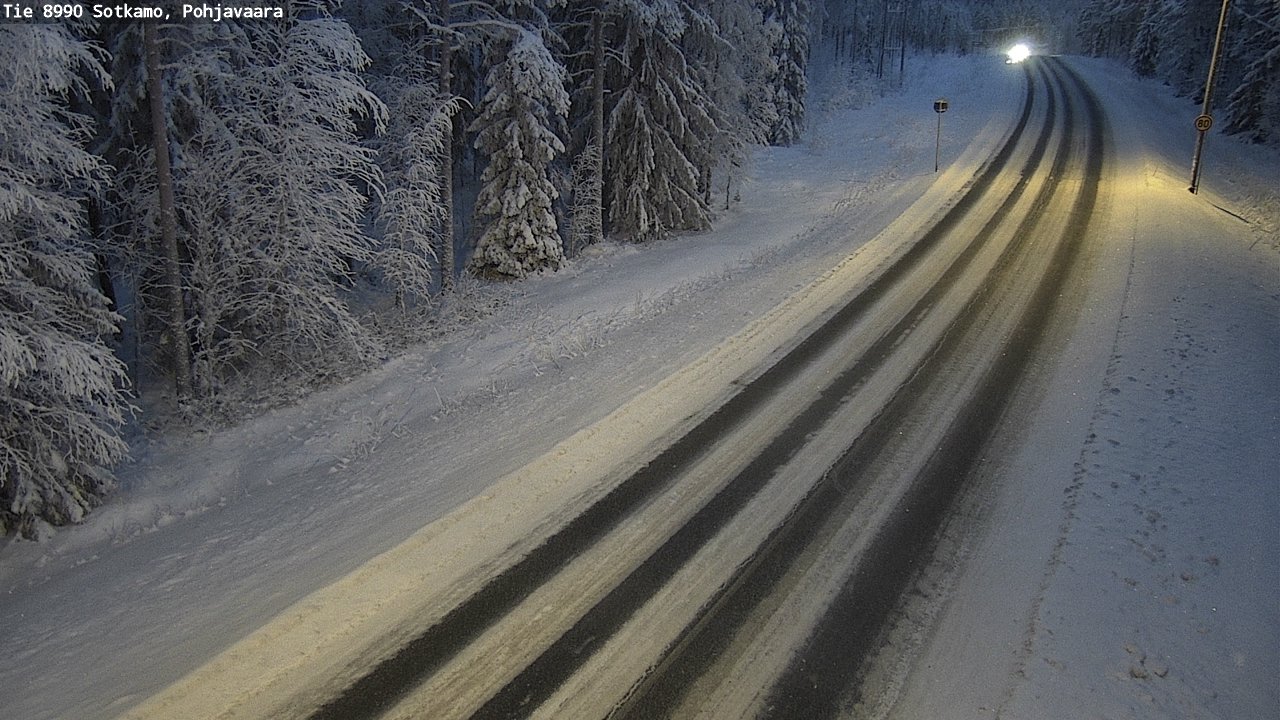 Kelikamerat Kuva Tie 8990 Sotkamo, Pohjavaara, Sotkamo, Kainuu