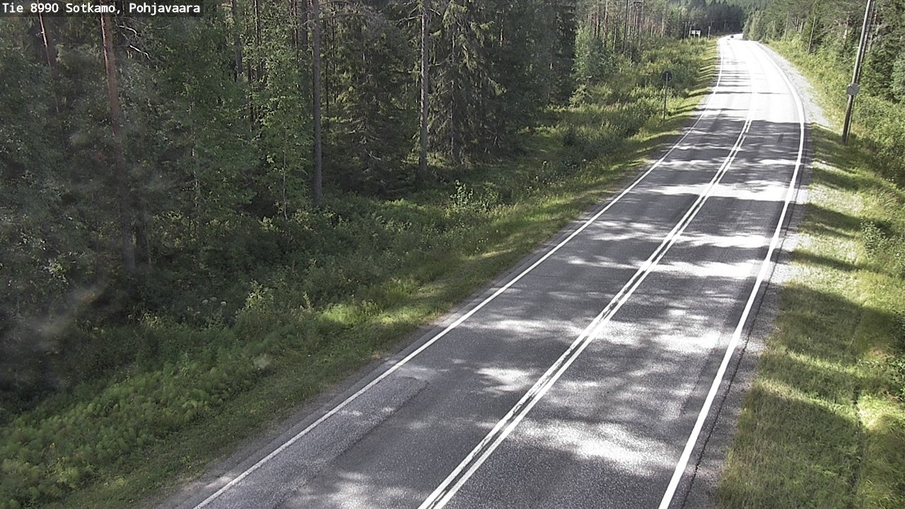 Kelikamerat Kuva Tie 8990 Sotkamo, Pohjavaara, Sotkamo, Kainuu
