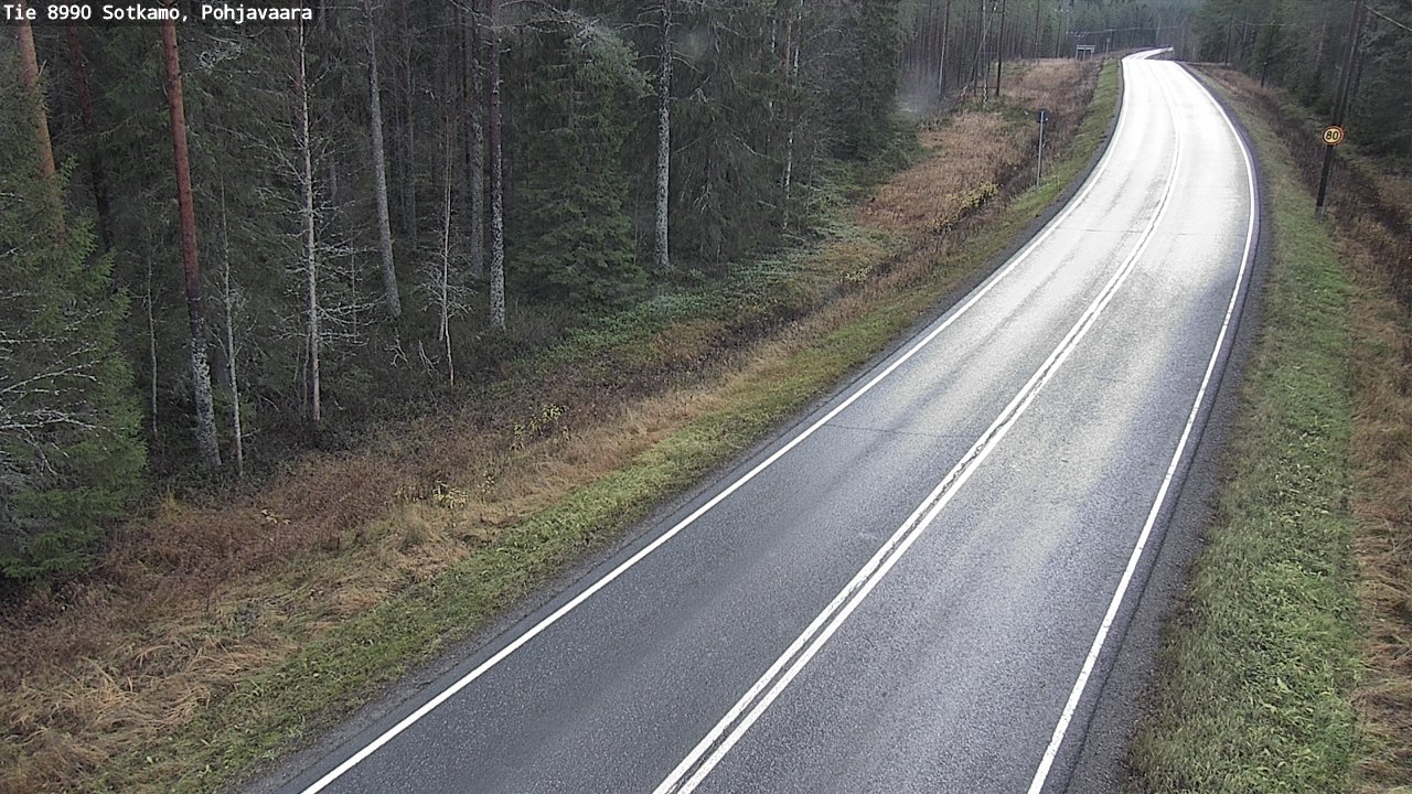 Kelikamerat Kuva Tie 8990 Sotkamo, Pohjavaara, Sotkamo, Kainuu