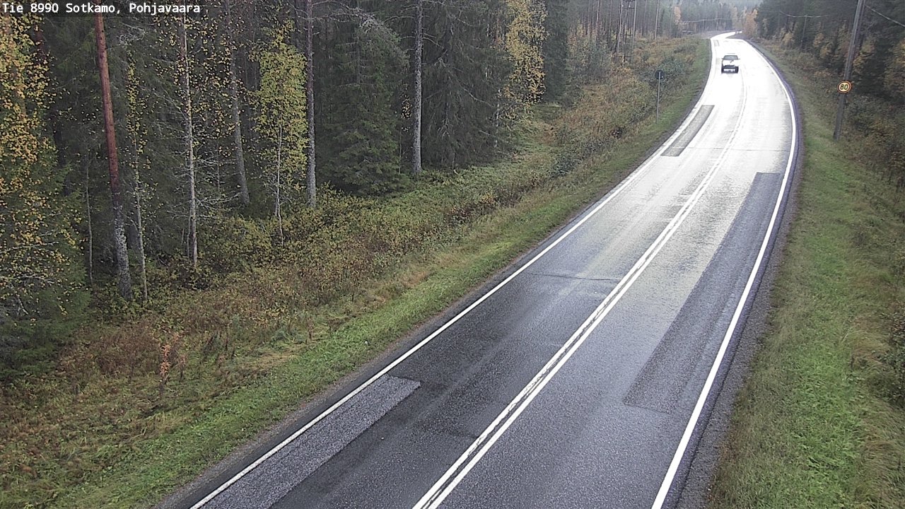 Kelikamerat Kuva Tie 8990 Sotkamo, Pohjavaara, Sotkamo, Kainuu