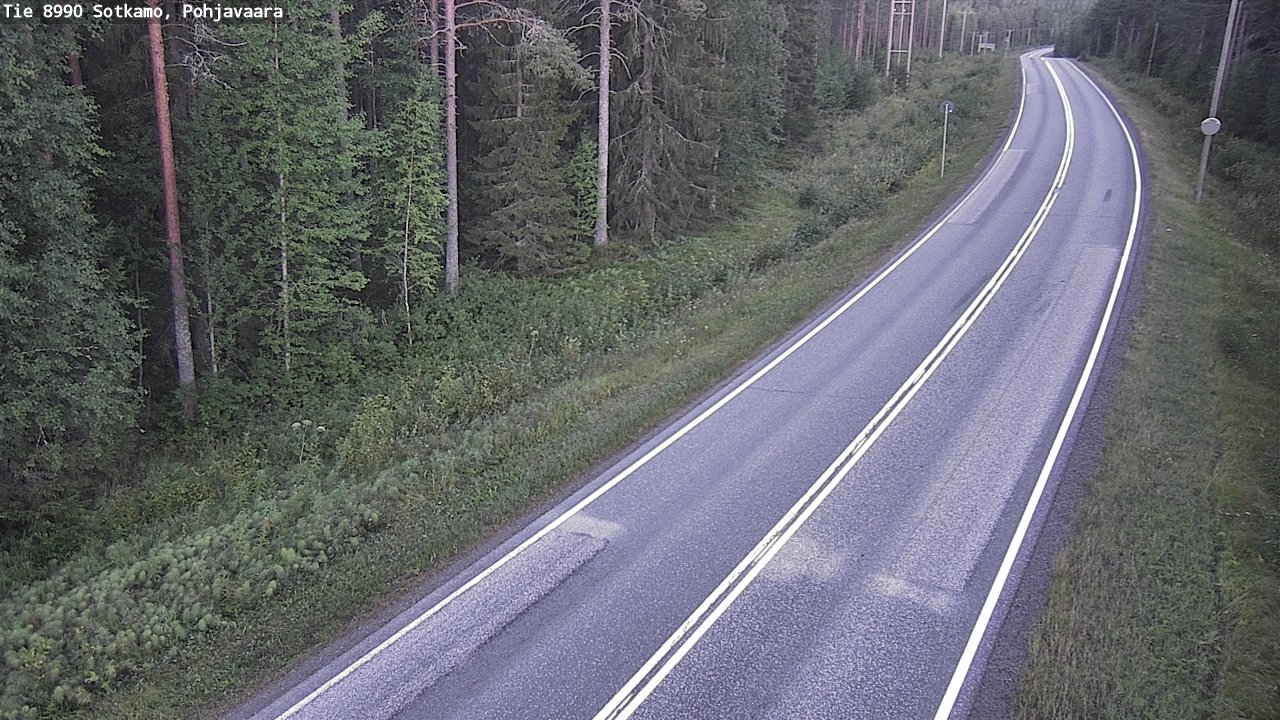 Kelikamerat Kuva Tie 8990 Sotkamo, Pohjavaara, Sotkamo, Kainuu