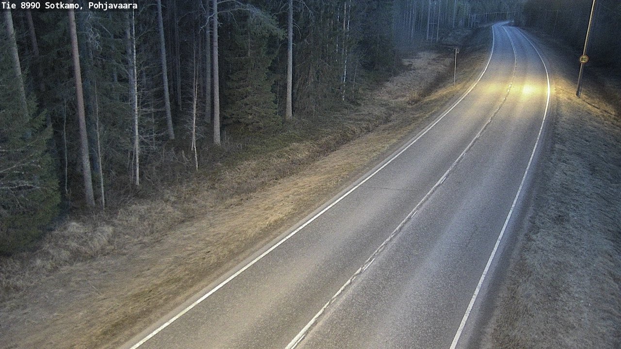 Kelikamerat Kuva Tie 8990 Sotkamo, Pohjavaara, Sotkamo, Kainuu