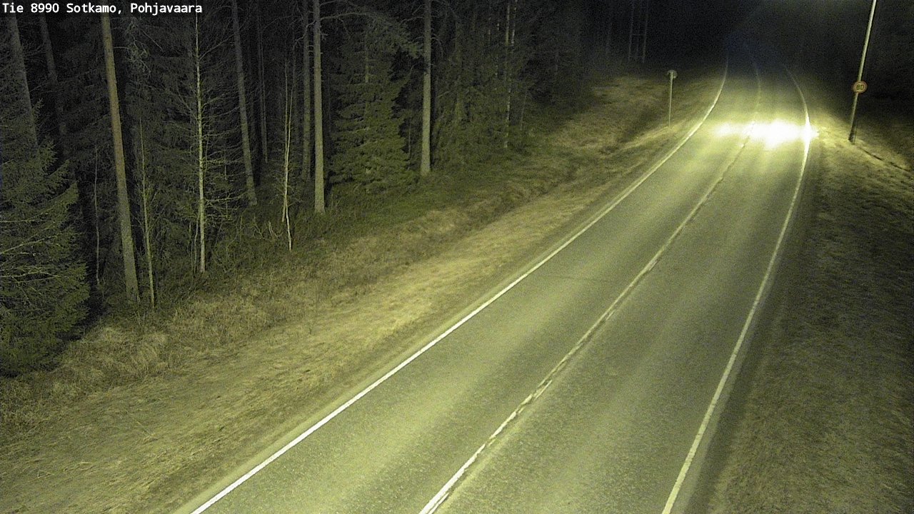 Kelikamerat Kuva Tie 8990 Sotkamo, Pohjavaara, Sotkamo, Kainuu