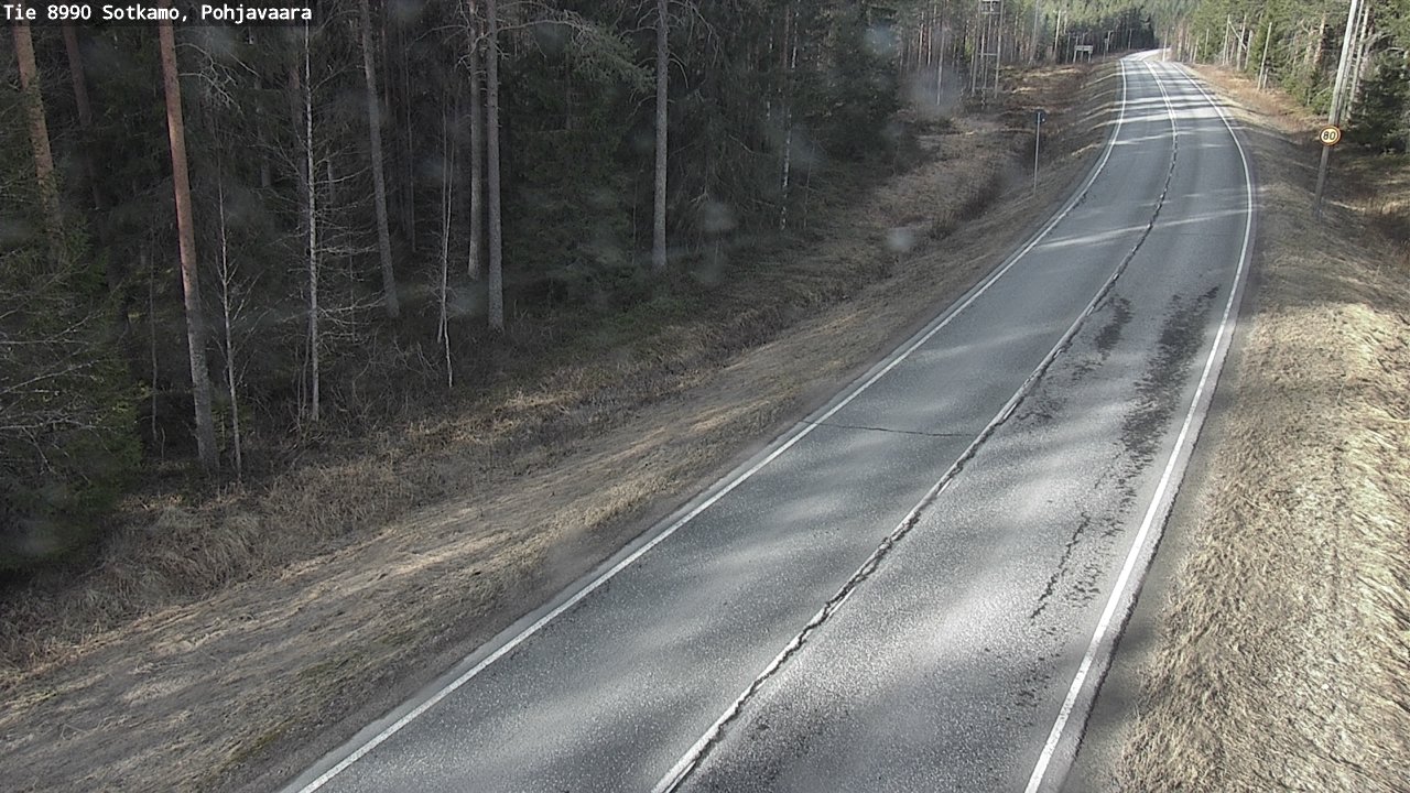 Kelikamerat Kuva Tie 8990 Sotkamo, Pohjavaara, Sotkamo, Kainuu