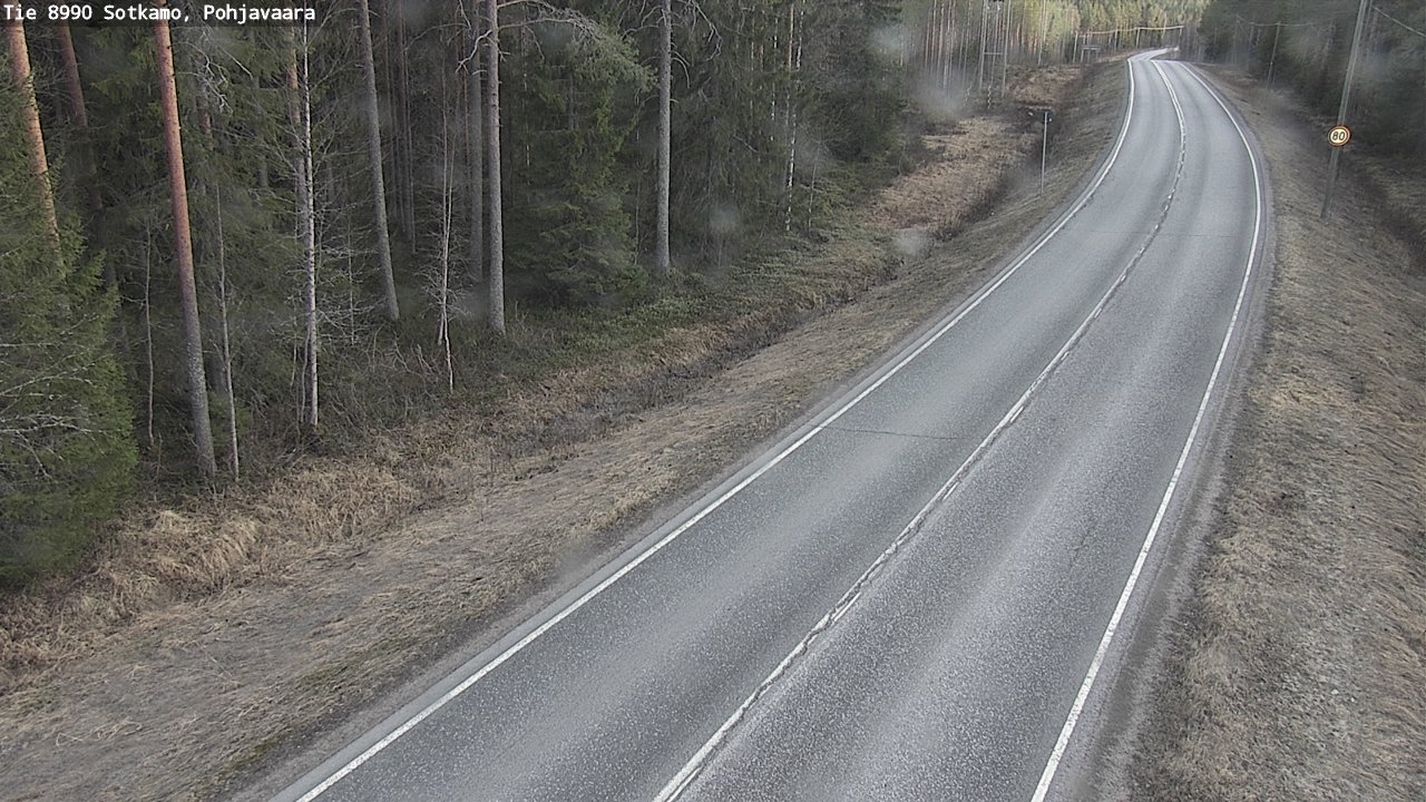 Kelikamerat Kuva Tie 8990 Sotkamo, Pohjavaara, Sotkamo, Kainuu