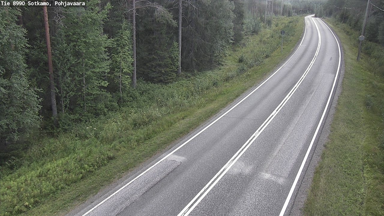 Kelikamerat Kuva Tie 8990 Sotkamo, Pohjavaara, Sotkamo, Kainuu