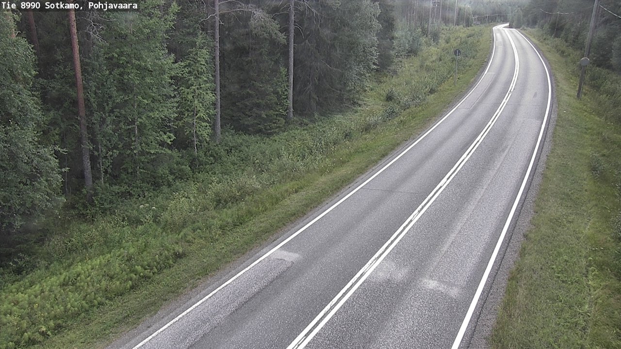 Kelikamerat Kuva Tie 8990 Sotkamo, Pohjavaara, Sotkamo, Kainuu