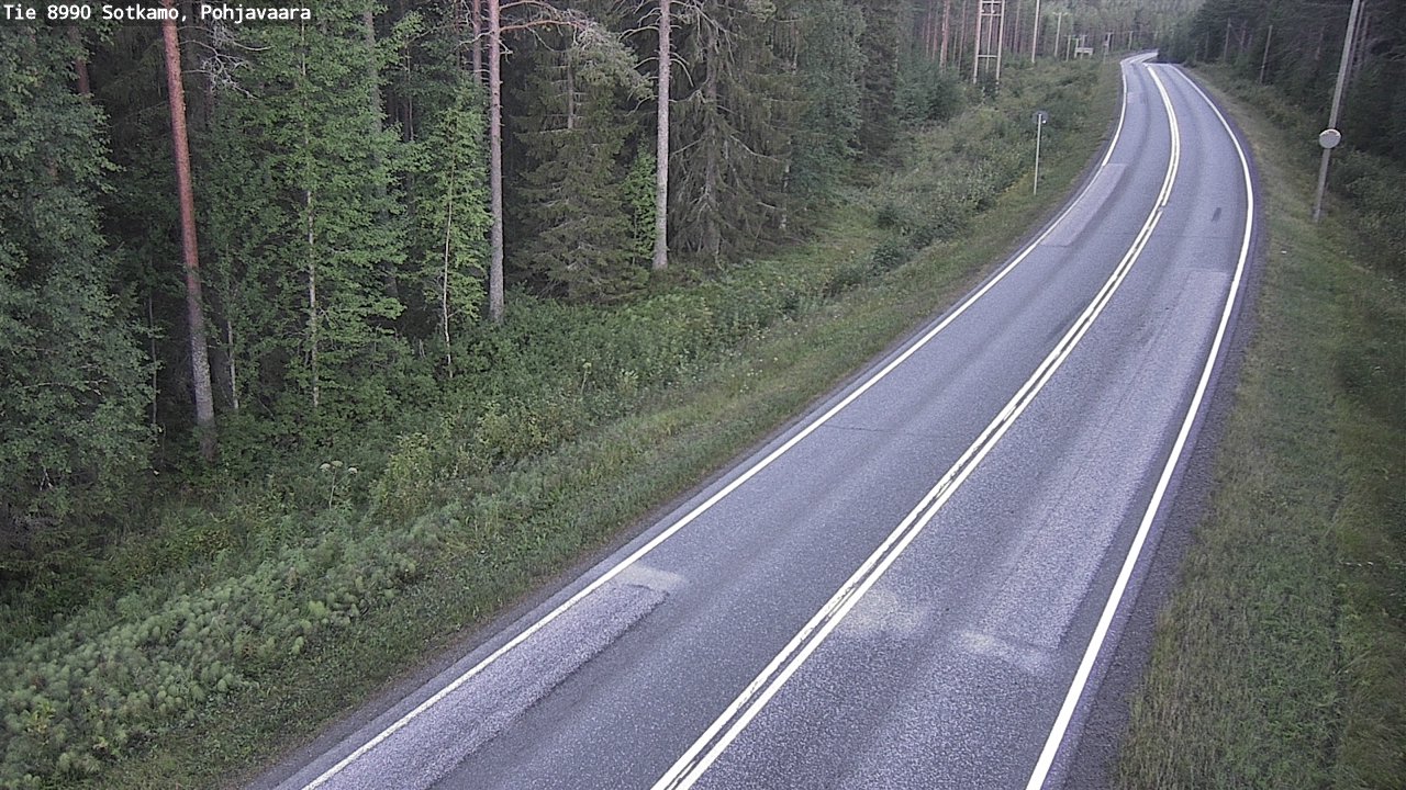 Kelikamerat Kuva Tie 8990 Sotkamo, Pohjavaara, Sotkamo, Kainuu