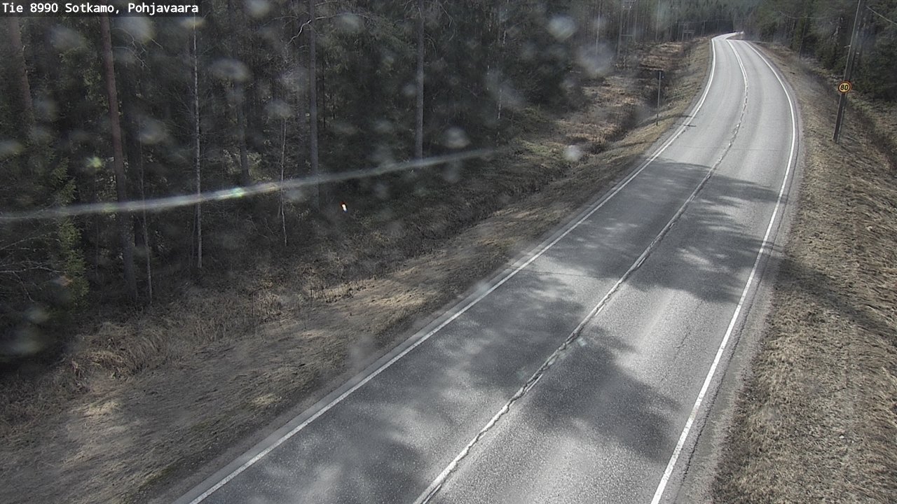 Kelikamerat Kuva Tie 8990 Sotkamo, Pohjavaara, Sotkamo, Kainuu