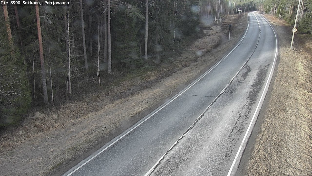 Kelikamerat Kuva Tie 8990 Sotkamo, Pohjavaara, Sotkamo, Kainuu